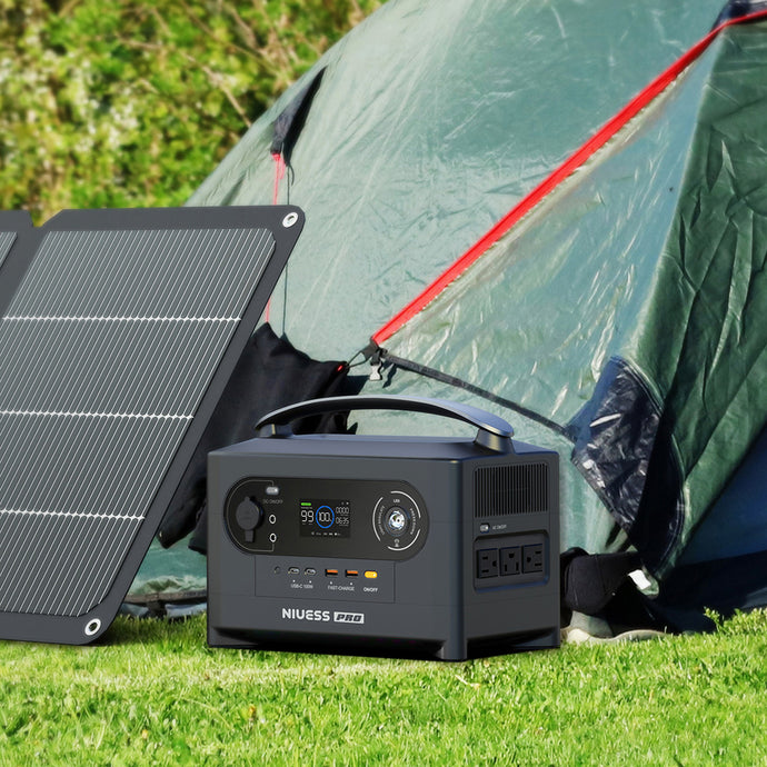 Niuess NE-700W/720Wh 100W Solar Generator